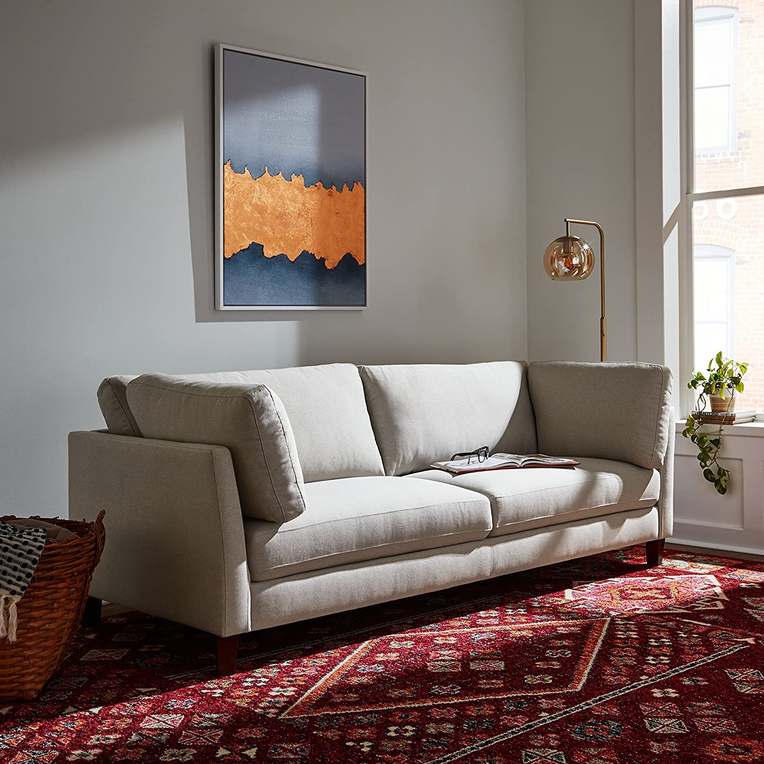 Rivet sofa store