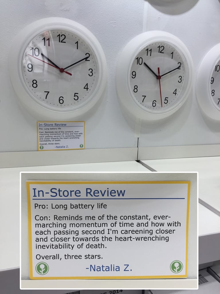 Guy Posts Funny In-Store Ikea Reviews