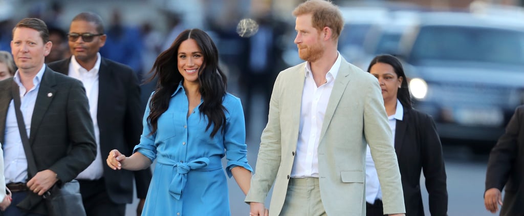Meghan Markle Repeats Her Blue Veronica Beard Dress on Tour
