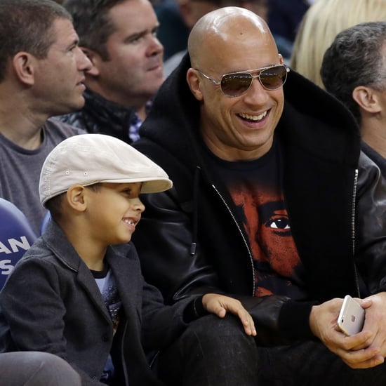 Vin Diesel Shares a Video of His Son Vincent on Instagram