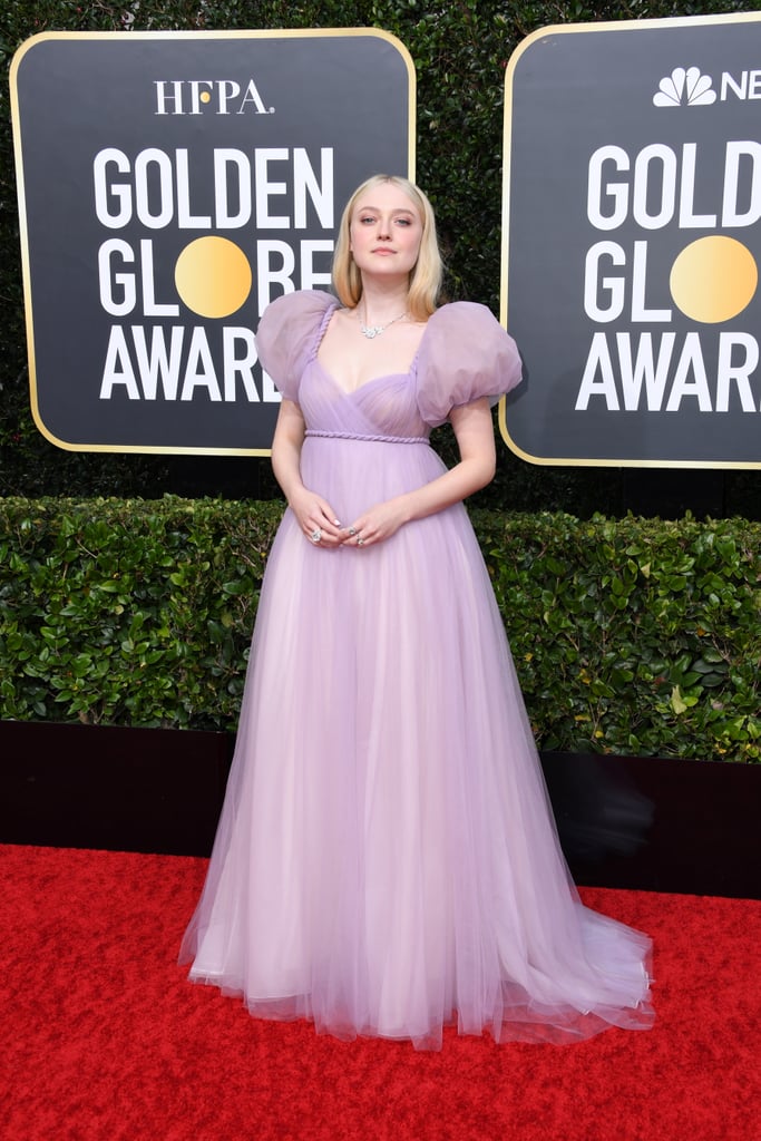 Dakota Fanning at the 2020 Golden Globes