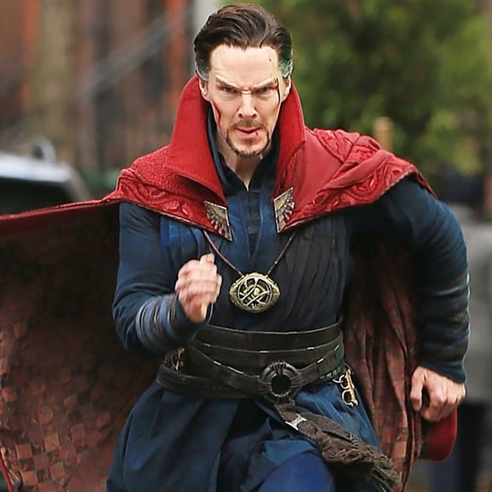 Benedict Cumberbatch Filming Doctor Strange Set Pictures