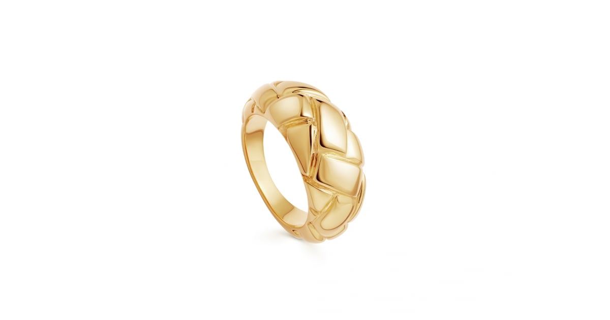 Missoma x Lucy Williams Gold Waffle Ring | Best Jewelry Gifts For Women ...