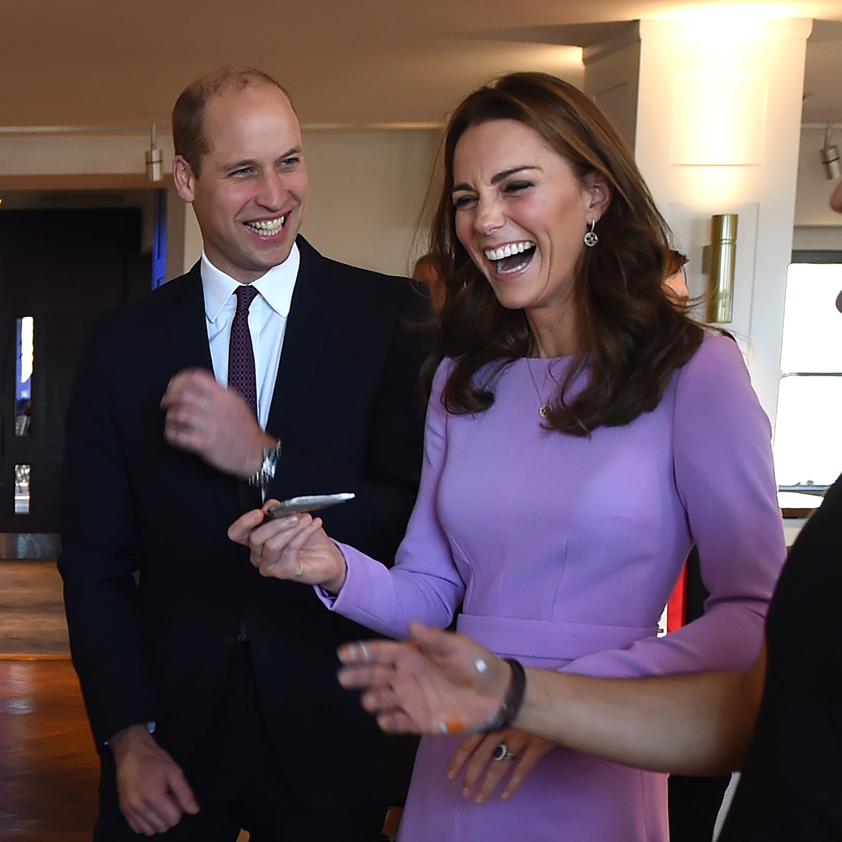 Prince William And Kate Middleton Painting Video 2018 Popsugar