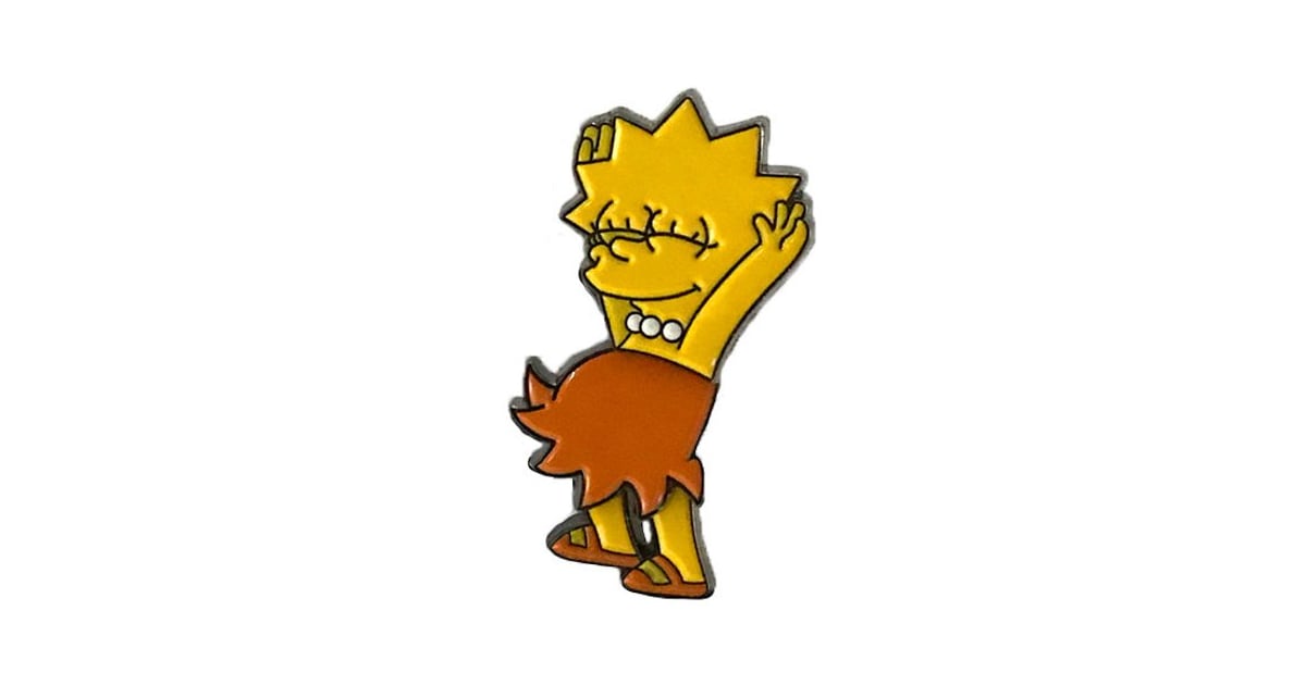 Lisa Simpson Pin You Don T Win Friends With Salad You Win Them