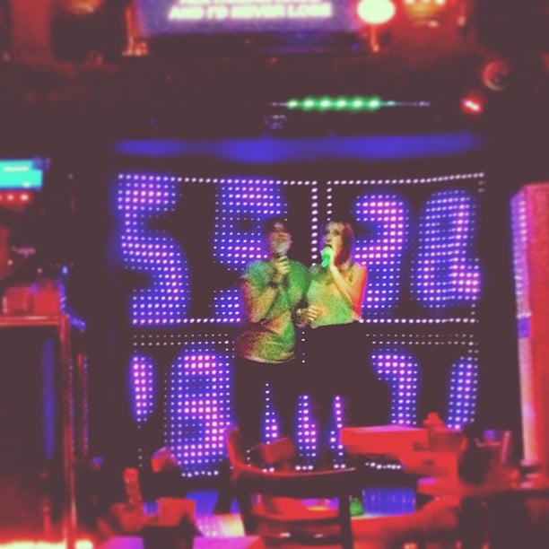 Attend a karaoke night.