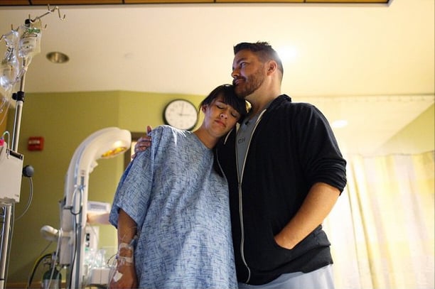 "Honey, we're about to have a baby!"