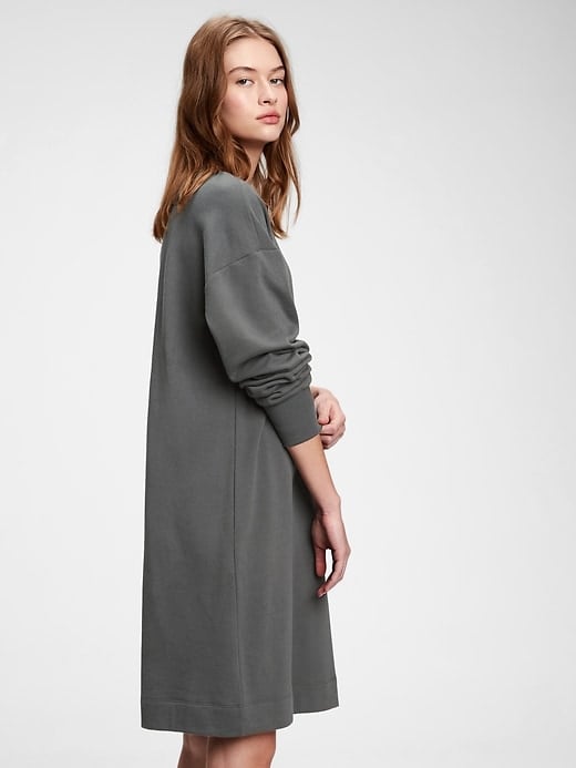 Gap Fleece Sweatshirt Dress