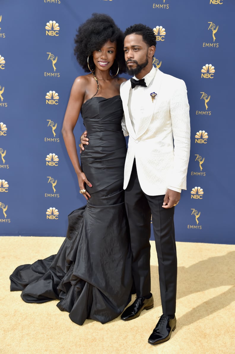 Xosha Roquemore and Lakeith Stanfield