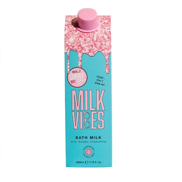 So…? Sorry Not Sorry Milk Vibes Bath Milk