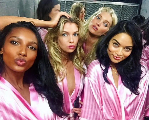 Jasmine Tookes, Stella Maxwell, Elsa Hosk, and Shanina Shaik