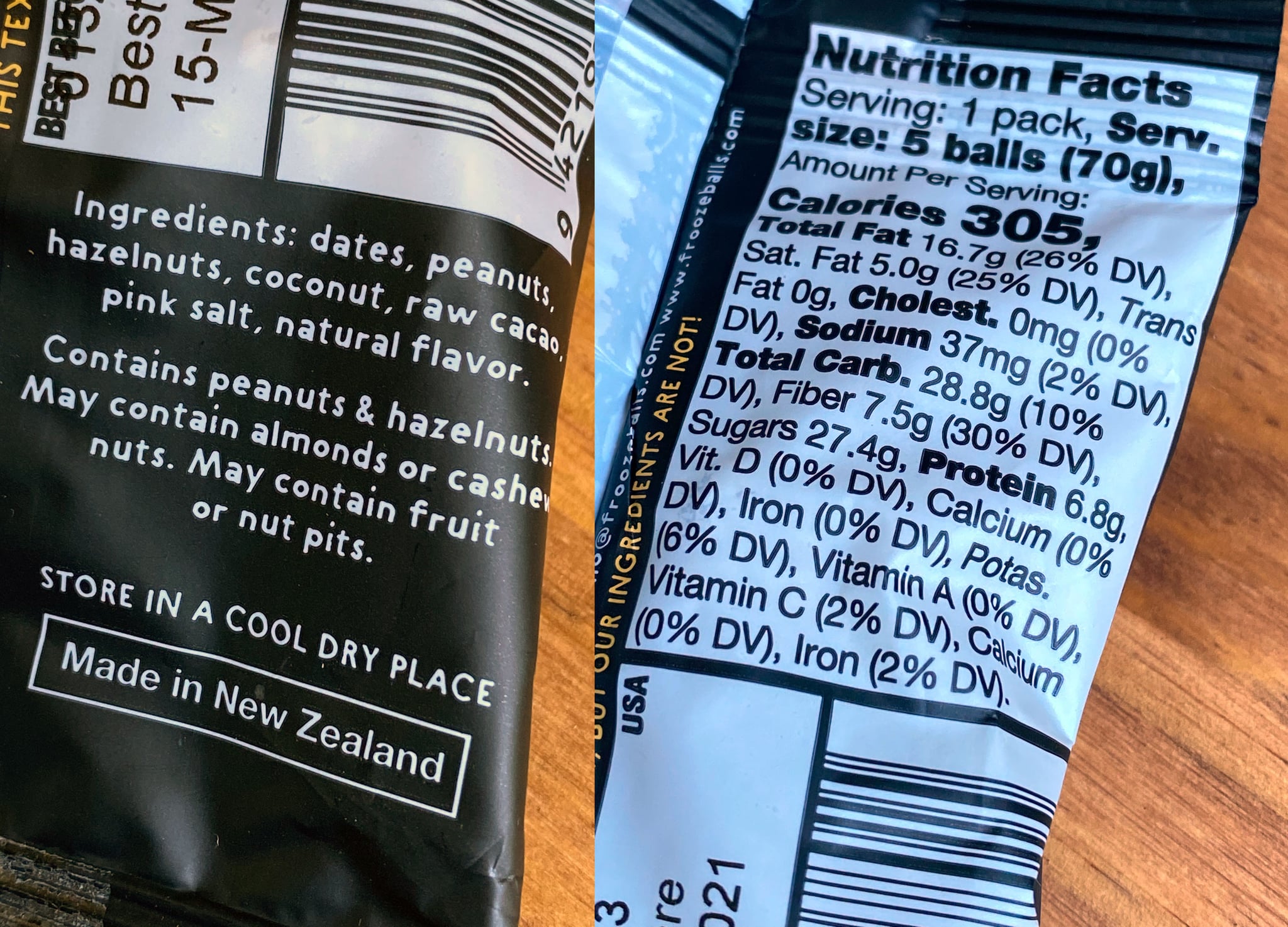 Trader Joe S Frooze Balls Energy Ball Review Popsugar Fitness