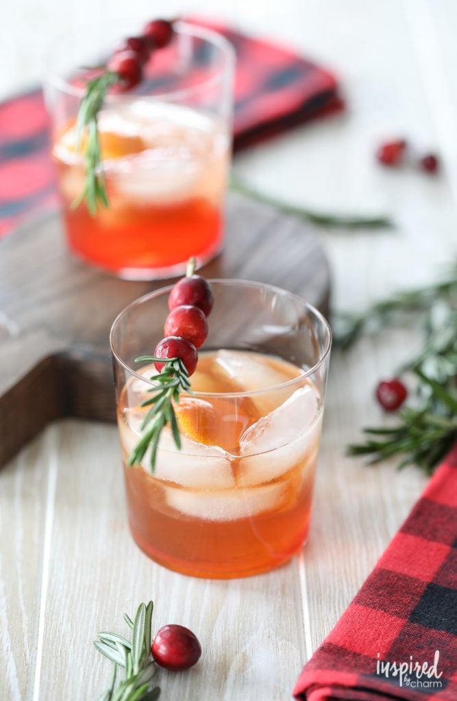 Cranberry Old Fashioned