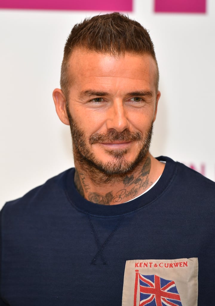 David Beckham at London Fashion Week Men's 2018 | POPSUGAR Celebrity UK