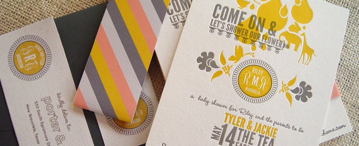 Creative Baby Invitations 9