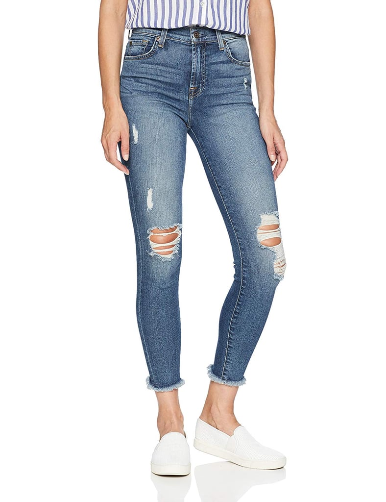 7 For All Mankind Gwenevere Ankle Skinny Jeans