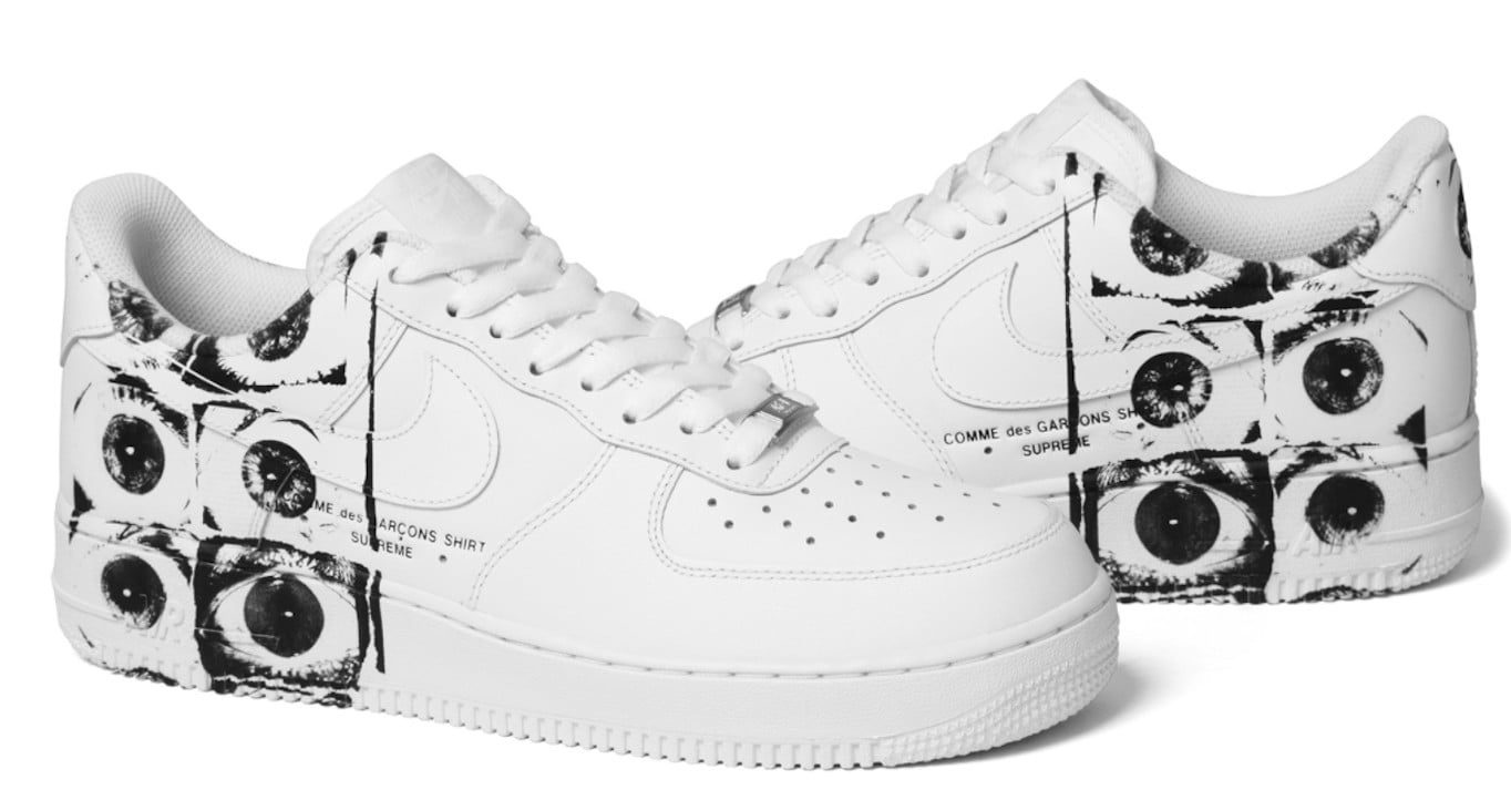 Supreme x Comme des Garcons x Nike Air Force 1 Sneaker | POPSUGAR Fashion
