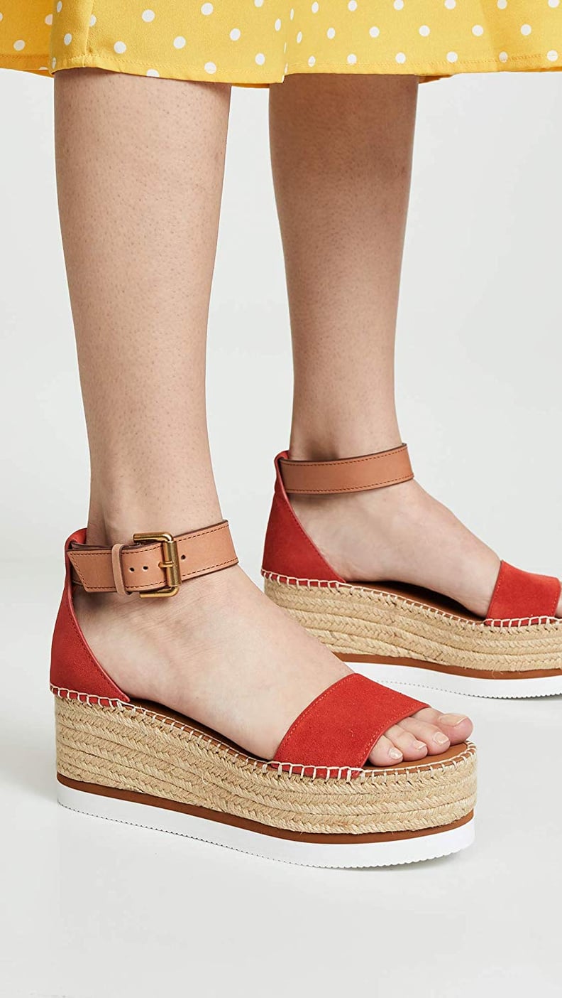 See by Chloe Glyn Mid Wedge Espadrilles