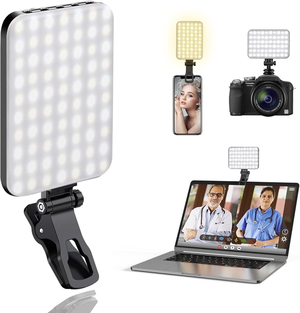 Altson 60 LED Portable Selfie Light ($12)
For game days and social outings alike, Kristin keeps this customer-favorite LED selfie light. It comes with three light modes and ten brightness levels, perfect for all your photo and video needs.