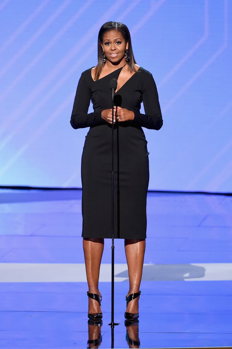 Michelle Obama Wearing Cushnie