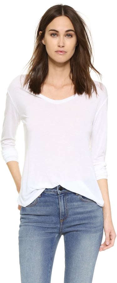 L'Agence Long Sleeve Tee ($105)