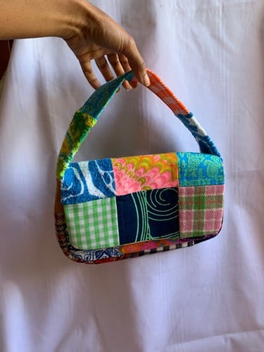 Asata Maisé Mini Patchwork Baguette