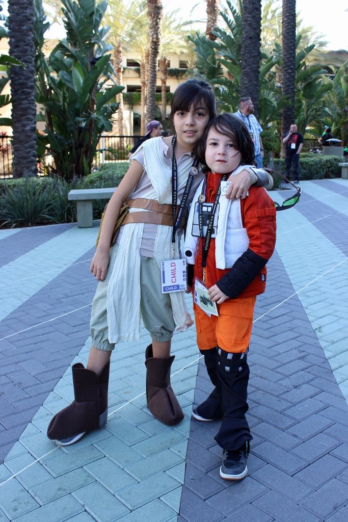 Rey and Poe — Star Wars: The Force Awakens