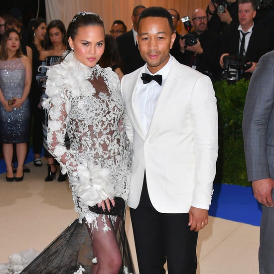 Chrissy Teigen in Marchesa at Met Gala 2017