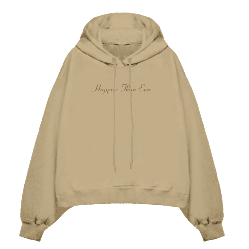 Billie Eilish Happier Than Ever Hooded Sweatshirt