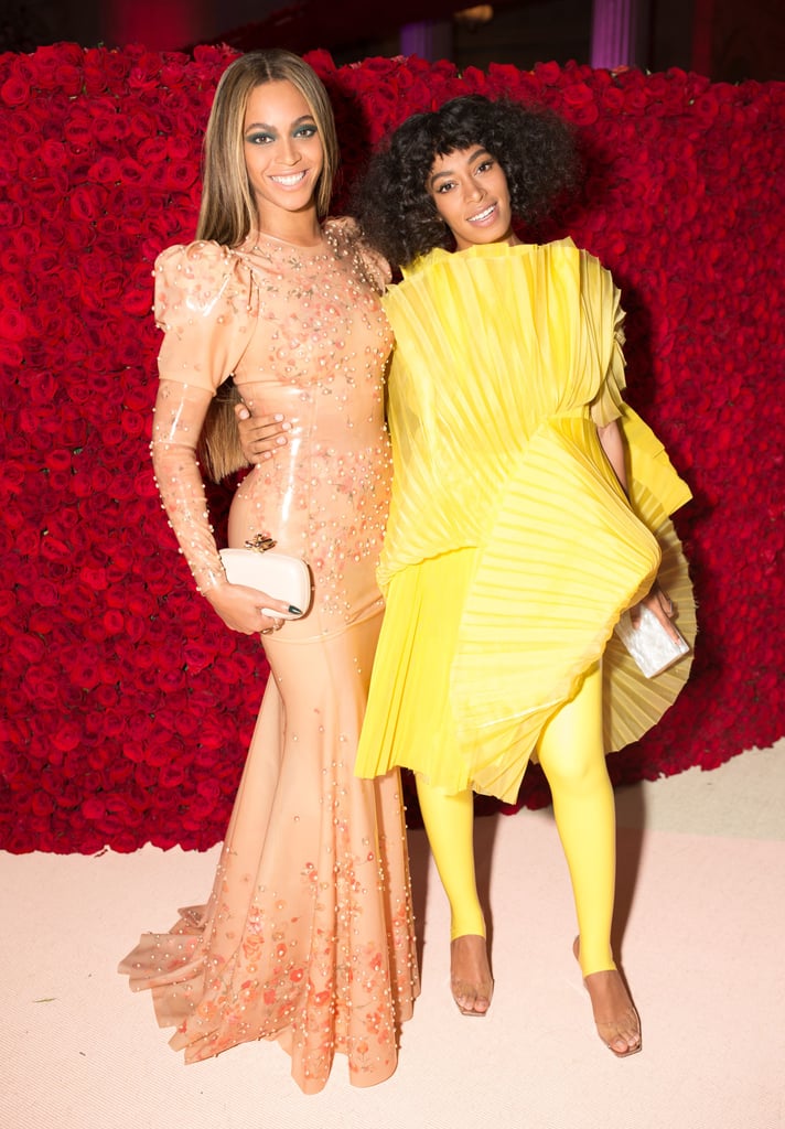 When Beyoncé and Solange Were All Smiles and No Drama