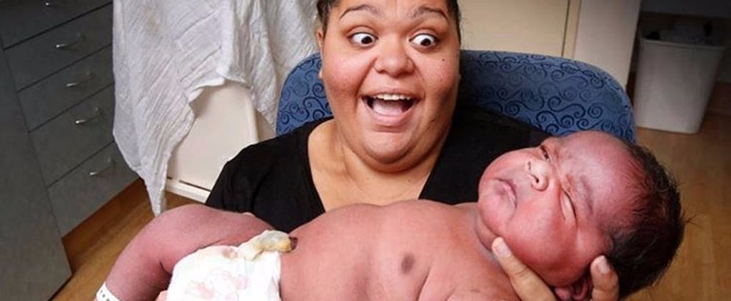 Mom Gives Birth to a 13-Pound Baby Naturally