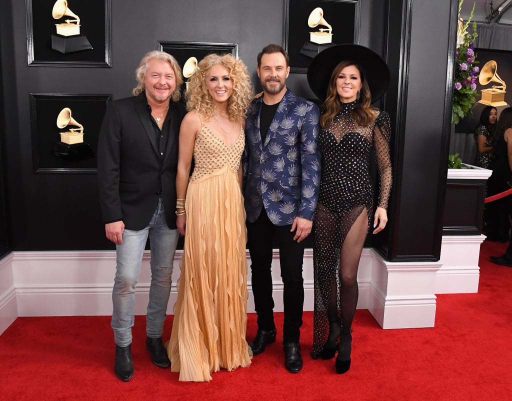 Philip Sweet, Kimberly Schlapman, Jimi Westbrook, and Karen Fairchild of Little Big Town at the 2019 Grammy Awards