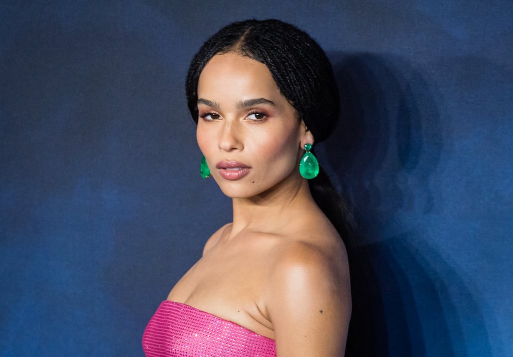 Zoë Kravitz Pink Gown at Fantastic Beasts 2 London Premiere