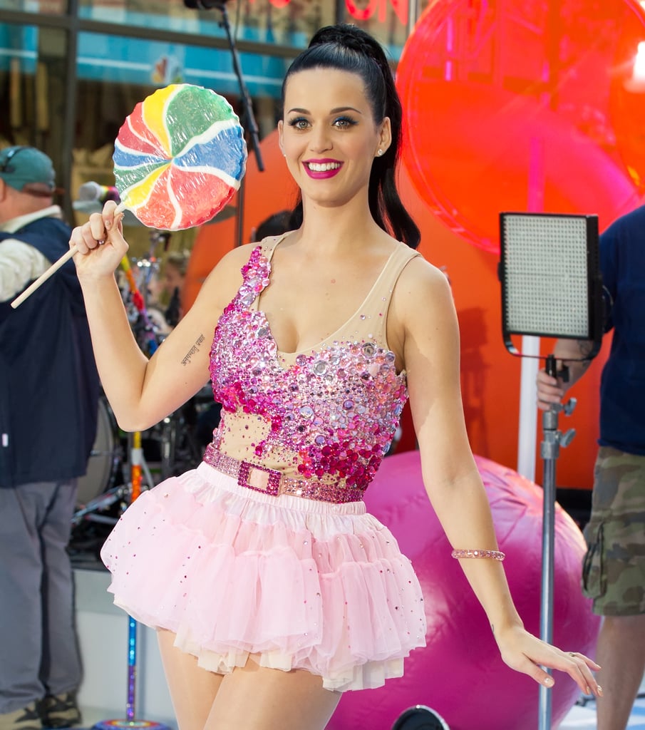 Katy performed on Today in NYC back in August 2010.