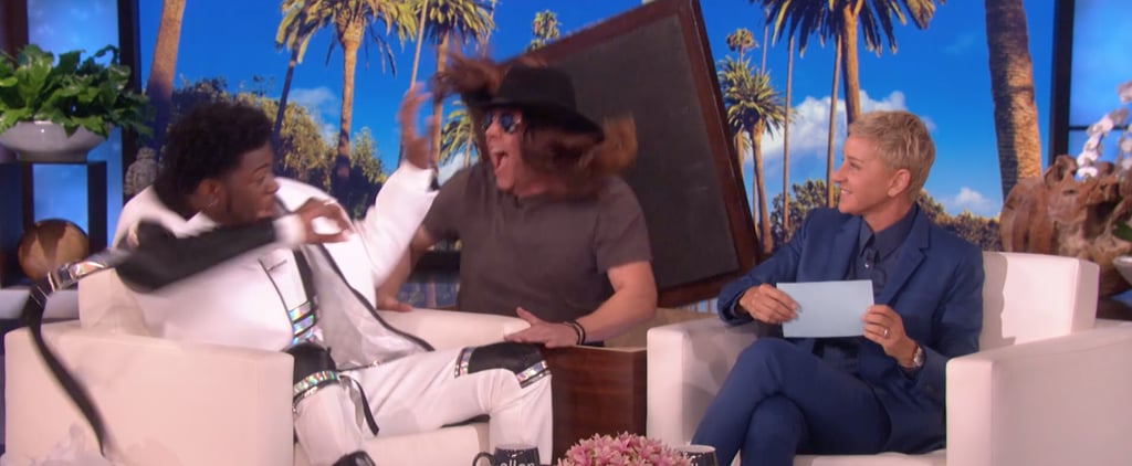 Lil Nas X Thought He Evaded Ellen's Famous Scares, but Boy, Was He Wrong