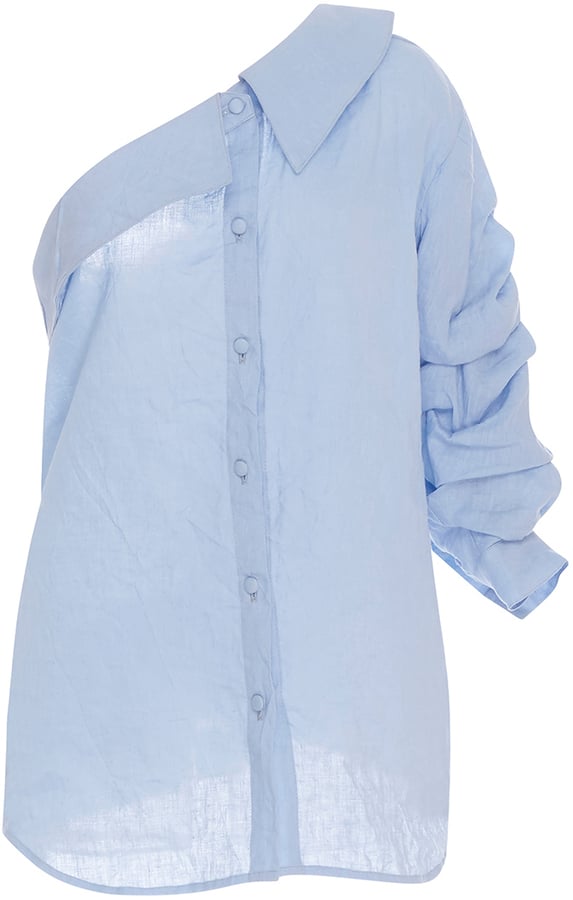 Johanna Ortiz M'O Exclusive Malibu One Shoulder Shirt ($795)