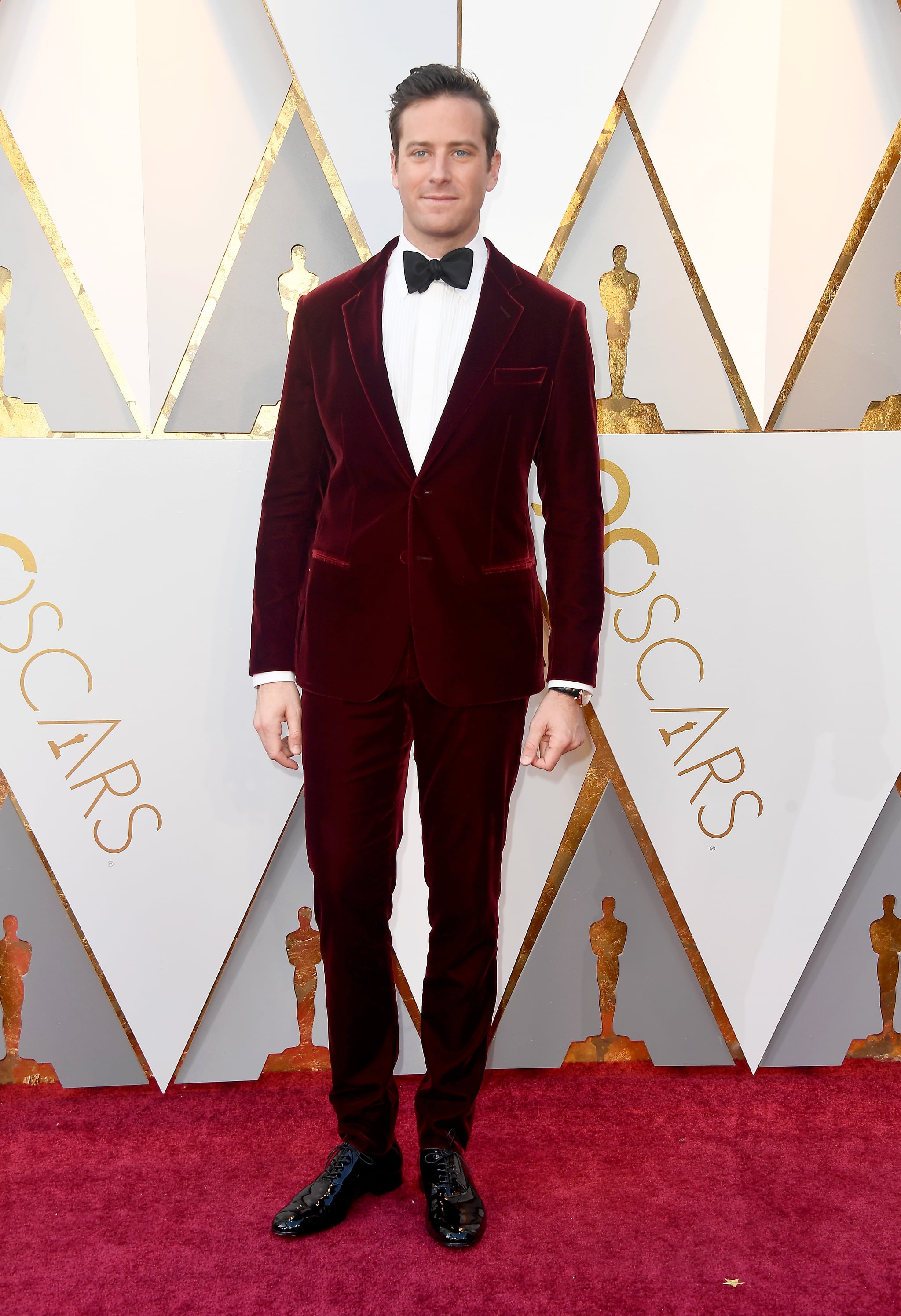 HOLLYWOOD, CA - MARCH 04: Armie Hammer attends the 90th Annual Academy Awards at Hollywood & Highland centre on March 4, 2018 in Hollywood, California.  (Photo by Frazer Harrison/Getty Images)