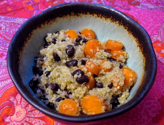 Carrot, Black Bean, and Quinoa Bowl