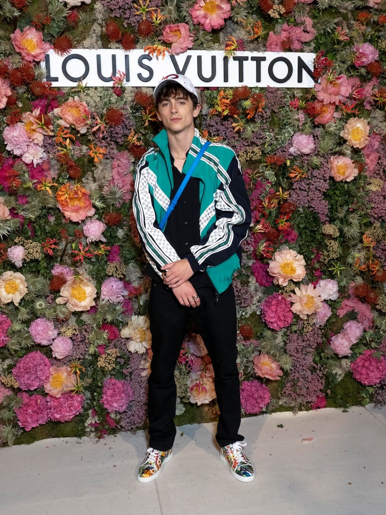 Timothée Chalamet's Tropical Sneakers During Cannes