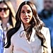 Meghan Markle Wears Pinstripe Pants to Lilibet's Birthday