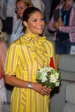 Crown Princess Victoria Borrowed Queen Silvia's Dress From the '70s, and It's Damn Stylish