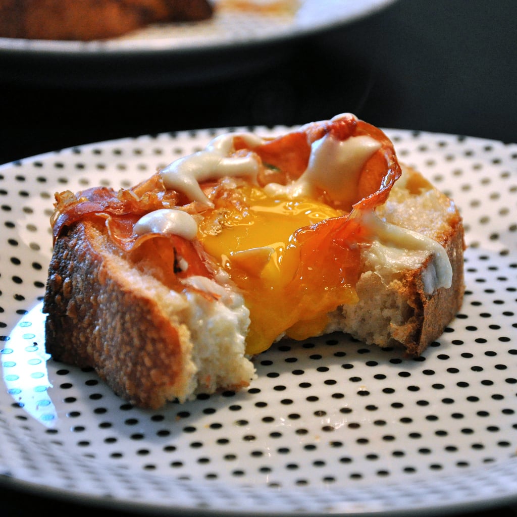 Entrée: Gallina de Madre (Mother Hen Toast)