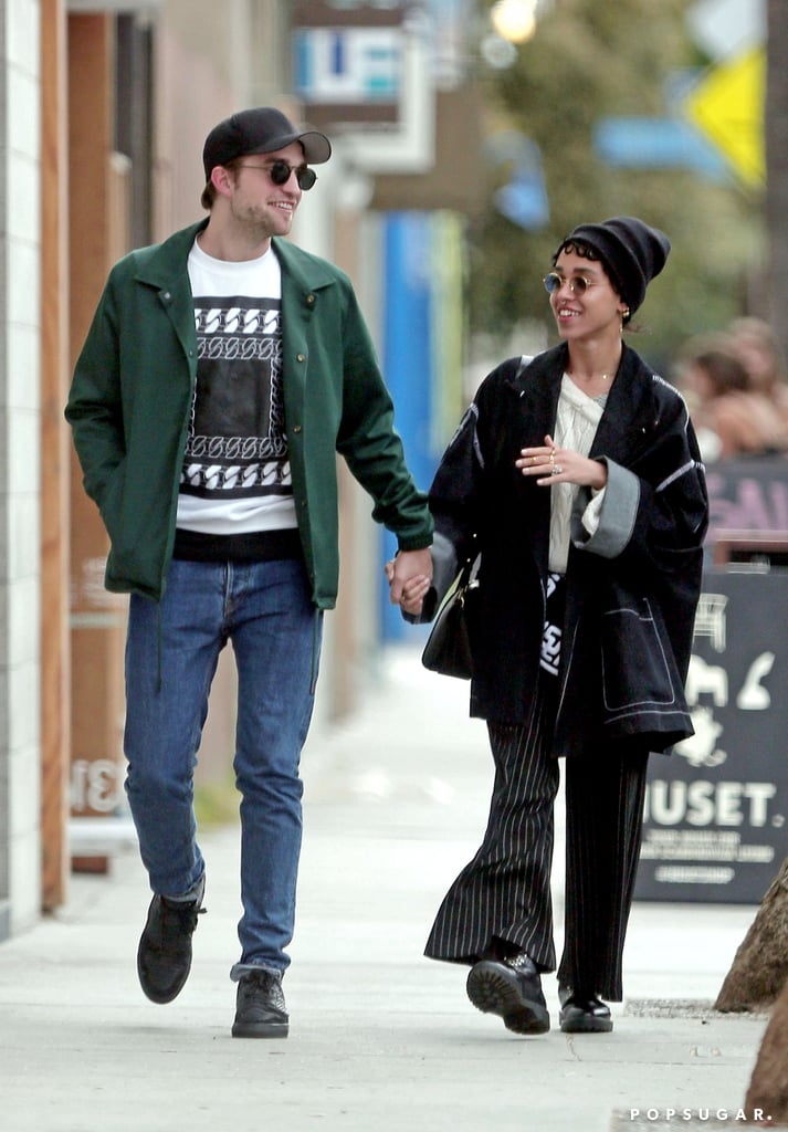 FKA Twigs Wearing Engagement Ring With Robert Pattinson