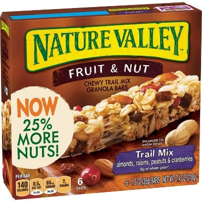 Nature Valley Fruit and Nut Bars