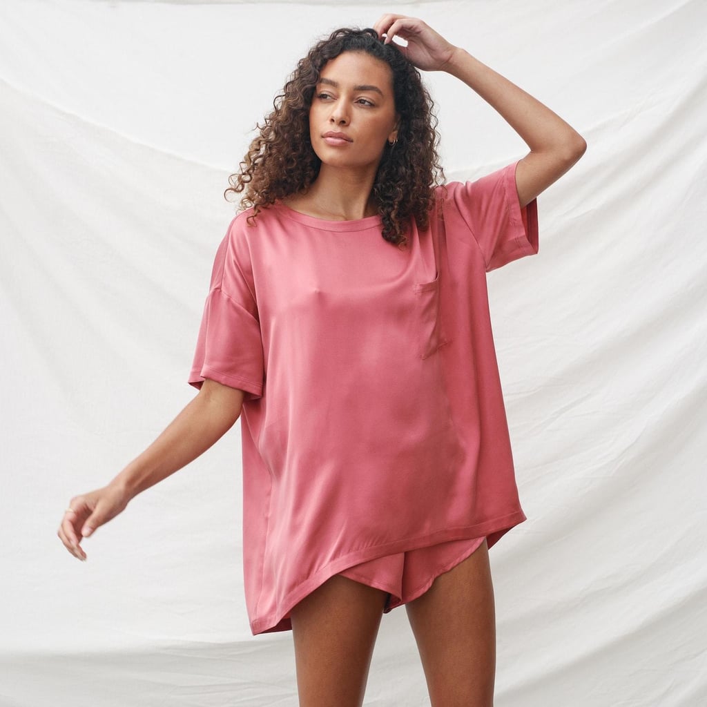 Lunya Washable Silk Tee Set