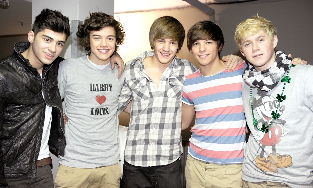 One Direction at a Book Signing in Manchester, England, in 2011