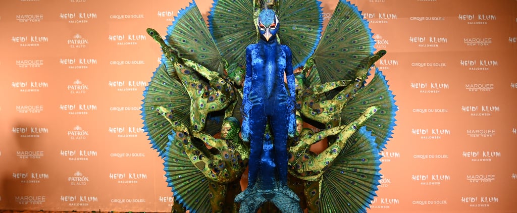 How Heidi Klum's Peacock Costume Came Together