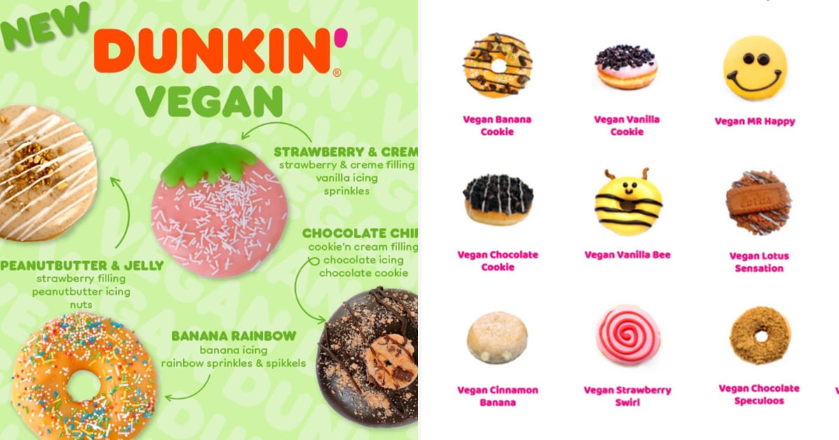 vegan at Dunkin' Donuts