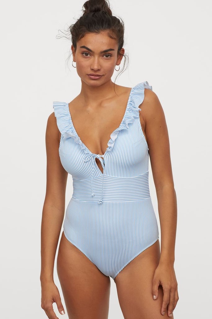H&M Swimsuit With Ruffles