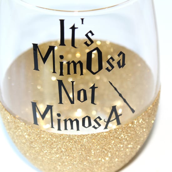 Harry Potter Mimosa Wine Glass